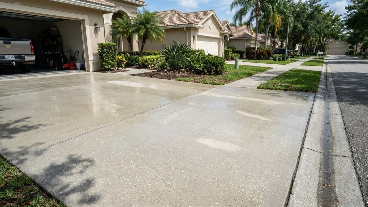 Pressure Washing Driveways Lake City FL